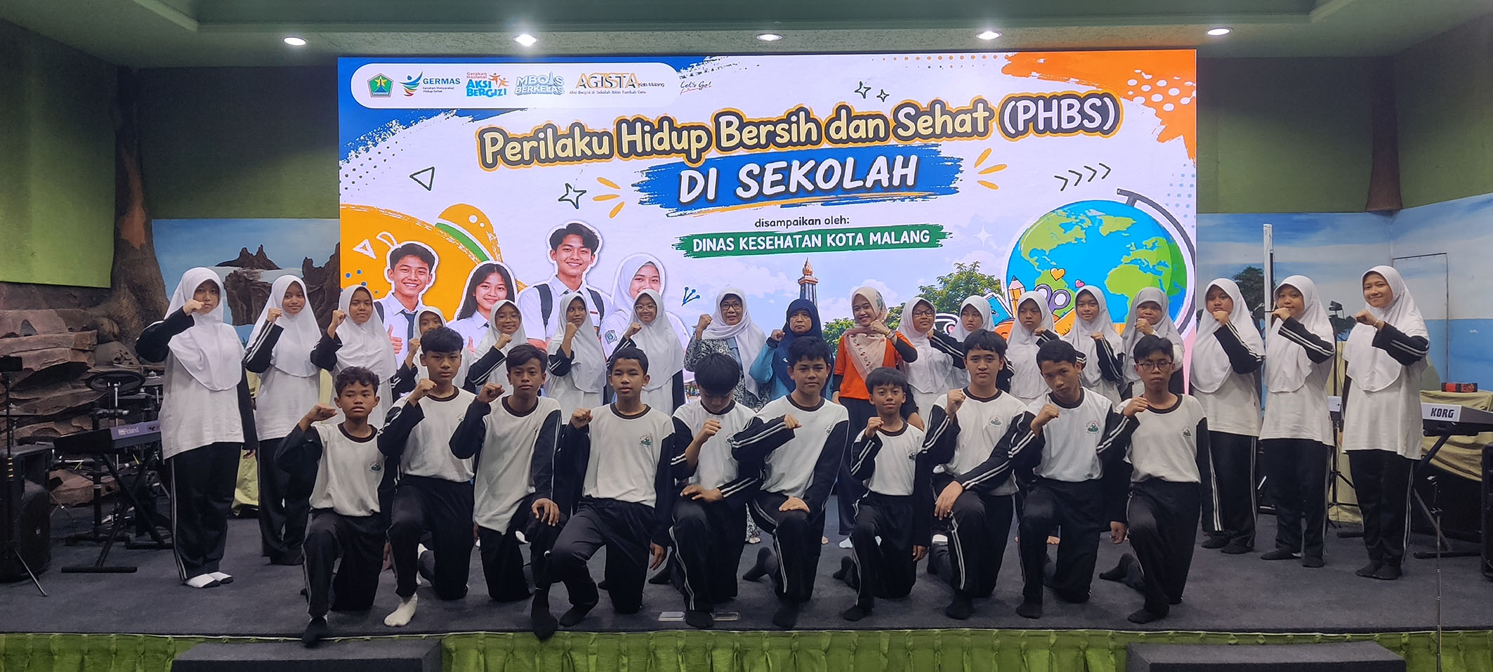 Dinkes Kota Malang Apresiasi PHBS dan Karakter Siswa SMP Unggulan AL-YA’LU