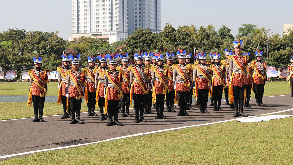 Pocil AL-YA'LU tampil memukau di Polda Jatim